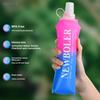{MX} 150-500ml Gradient Portable Folding Water Bottle TPU Collapsible Soft Flask For Outdoor Sport Hiking Camping