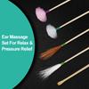 10pcs Ear Picking Tool Set Goose Feather Stick EarPicking Massage Ear Canal Cleaning EarPicking Tool Ear Picking Spoon EarCare