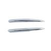 Rear Fog Light Trim for 2016-2018 10th Gen Honda Civic: Rear Bumper Decorative Bright Strip