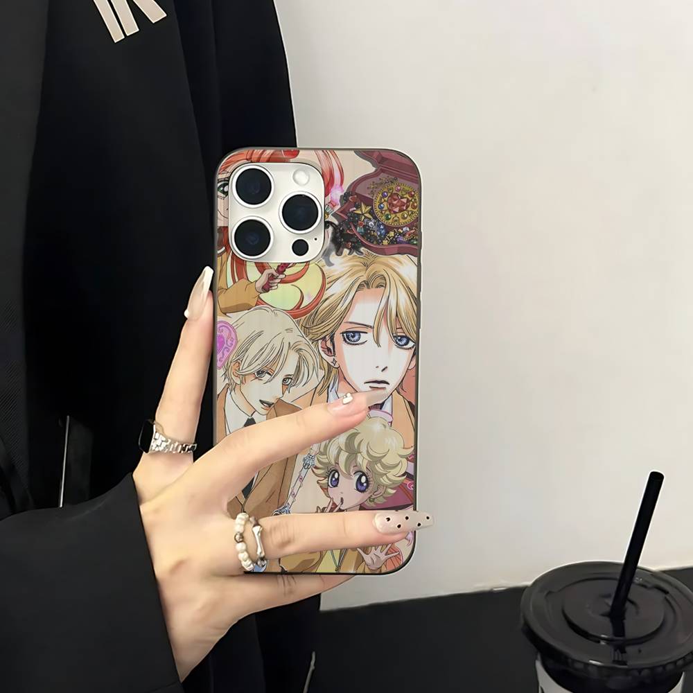Anime S-Sugar Sugar Rune For IPhone 17 16 15 14 13 12 11 Pro Max Plus Pro Corrugated Shockproof Matte Phone Cover
