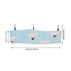 Small Pet Tunnel Cotton   Plush Soft Hamster Hanging Channel House(Green Little Bear)