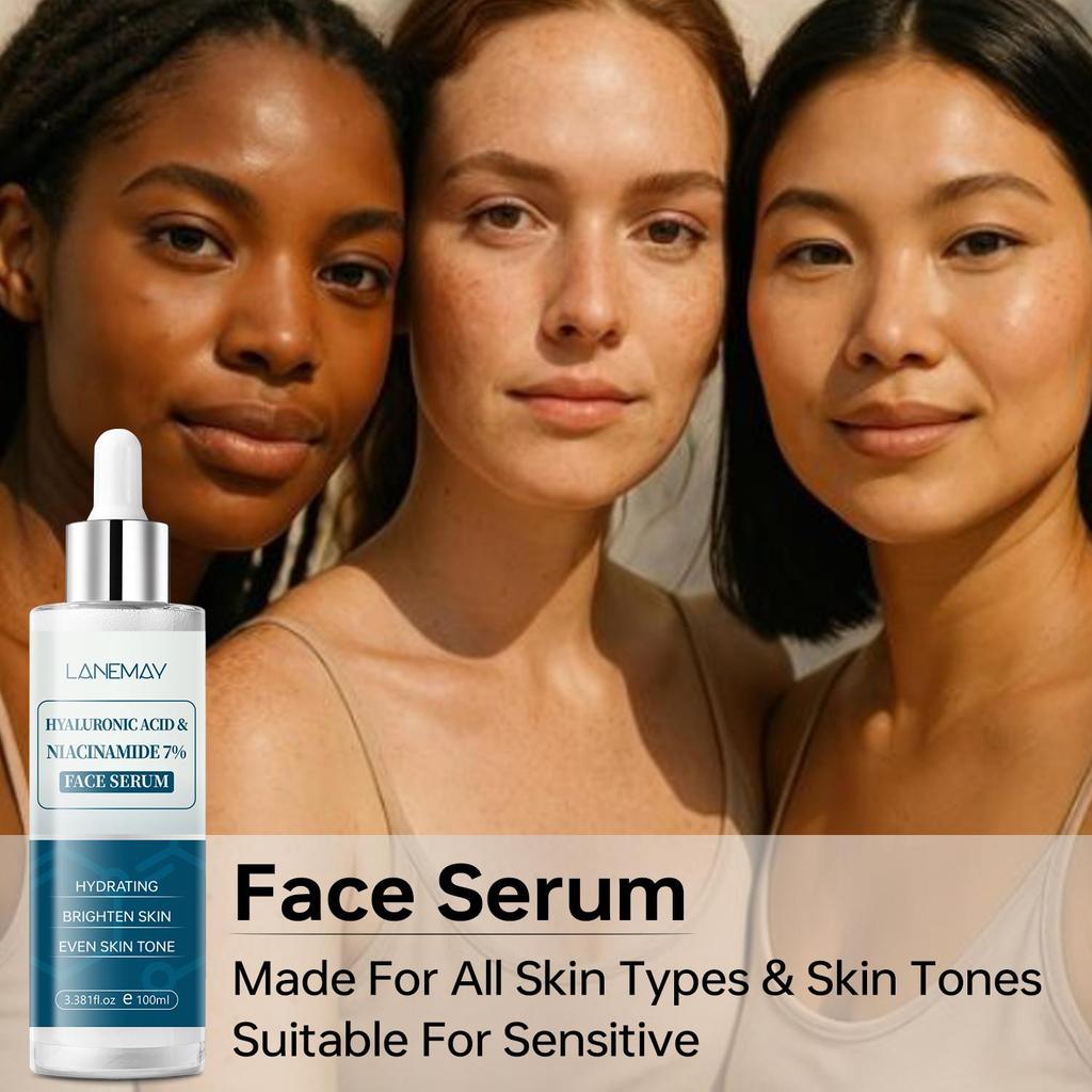 Face Serum-Tightens Pores And Hydrating Skin-Brighten Even Skin Tone-Suitable For All Skin Types, 100ml
