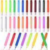 24Pcs Suncatcher Paint Pens 10Ml Premium Extra Fine Point Acrylic Paint Marker Pens Diy Stained Glass Window Art Paint Pen Stain