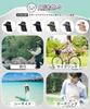 Safari Hat for Women Wide Sunshade 360 Degree Sun Mesh Adjustable Large With Chin Stain Shade Sunshade Sun UV Unisex [SIVAN] [With Shawl, Protection]