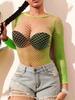 Y2K Beach Wear Mesh Colors Dress Hollow Out Fishnet Hip Skirt Night Dress Women Sheer Sexy Lingerie See Through Mesh Nightwear