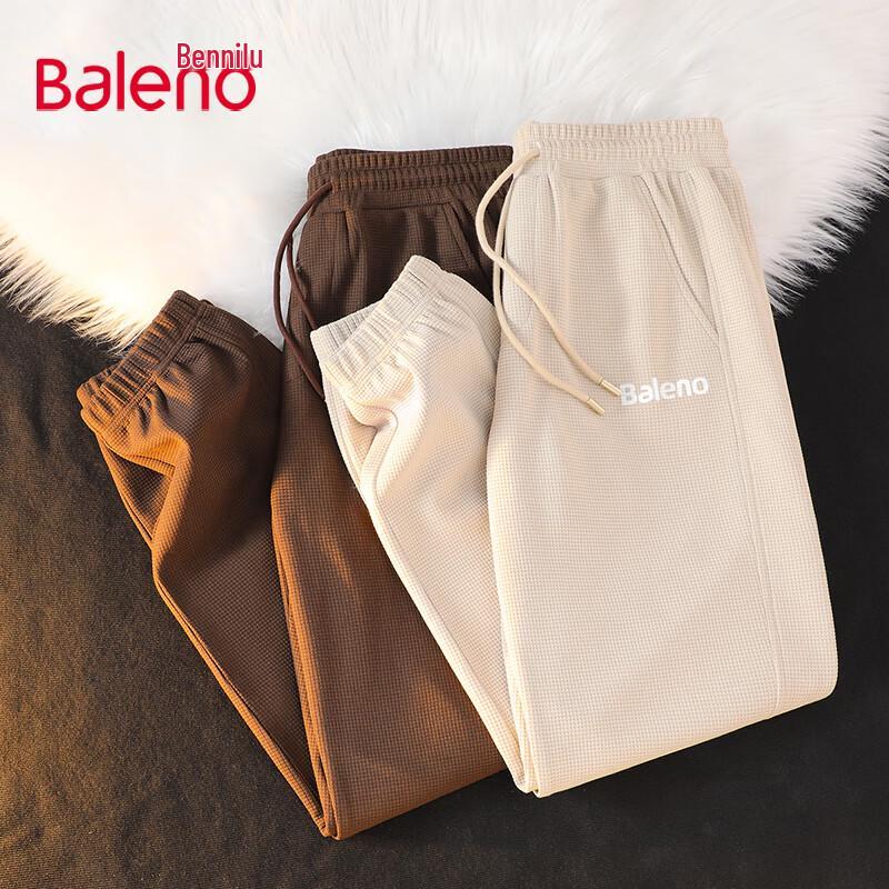 

Baleno Men s Waffle Knit Casual Jogger Sweatpants L