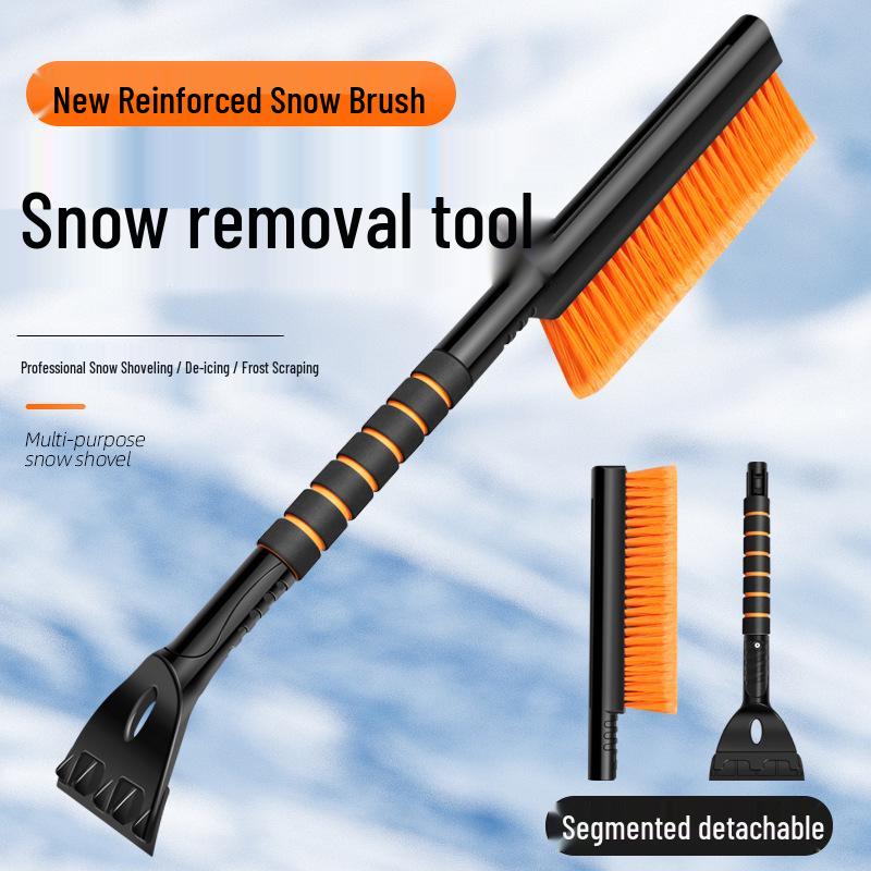 2025 Multi-Functional Car Snow Shovel & Brush for Windshield De-icing & Defrosting