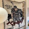 Anime Cotton Handmade Woven Blanket Rug Throw Tapestry Home Decoration Kids Girl Boy  Birthday Gift New Year 130X160Cm