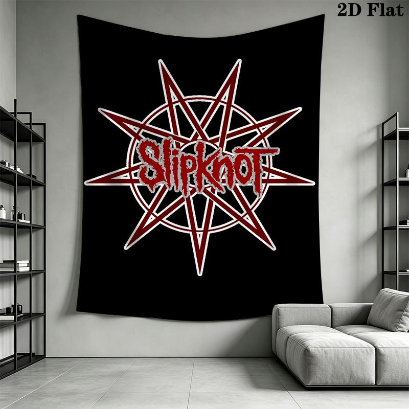 Slipknot All Hope Gone Tapestry Tapestry Wallmounted Background Cloth Background Cloth Christmas Gift Soft