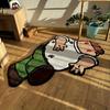 VIKAMA Kreativer Parodie-Charakter Teppich Heimdekoration, Rutschfest & Schmutzabweisend. Fußmatte für Wohnzimmer, Schlafzimmer & Spielzimmer.