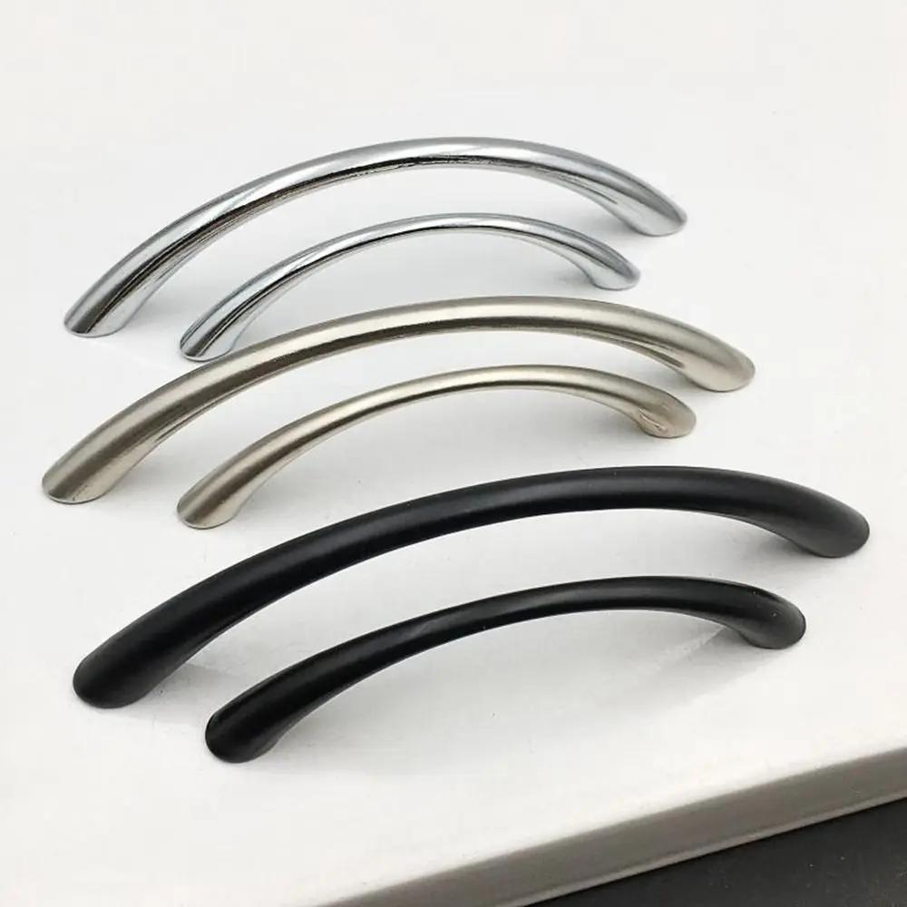 New Zinc Alloy Curved Handles Furniture Multifunctional Furniture Handle Hardware Cabinet Knobs Wardrobe