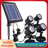 Waterproof Solar Powered Garden Pond Light LED Pool Lights Outdoor Security Landscape Lamp Pathway Lawn Backyard Lighting