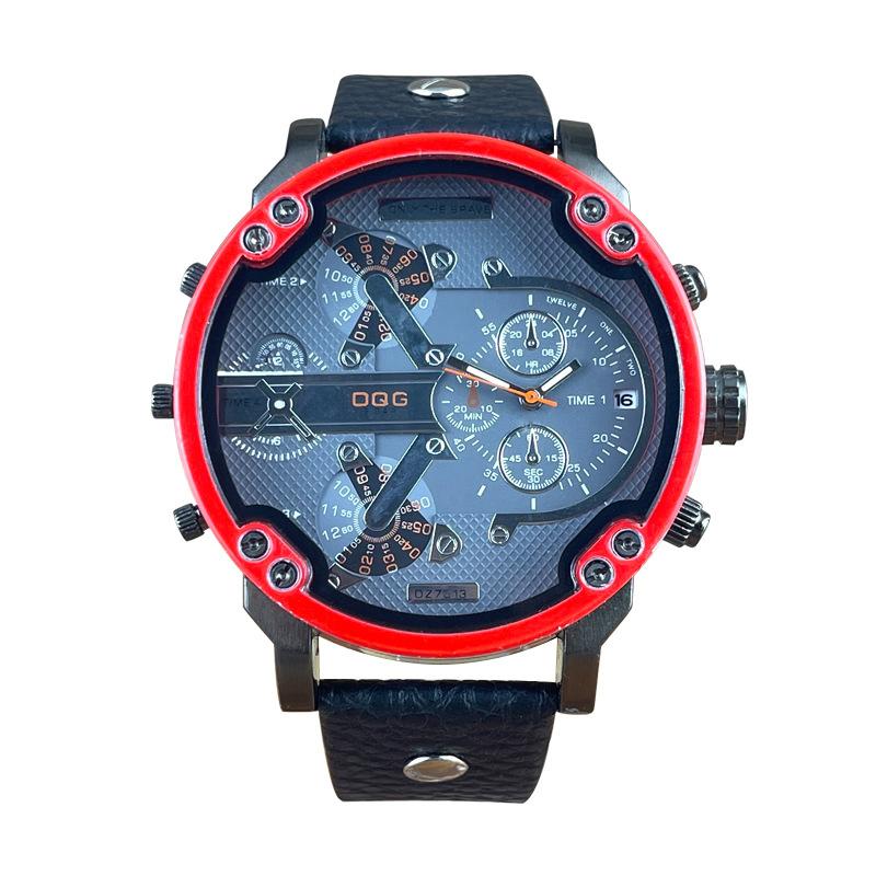 JYL Men's Watch Trendy Sports Large Dial Silicone Strap