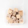 10Pcs Square Wooden Snap Button Pin With Slot For Cork Board Photo Display Decorative Push Pins For Easy Installation