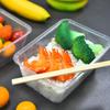 Disposable Rectangular Food Containers with Lids