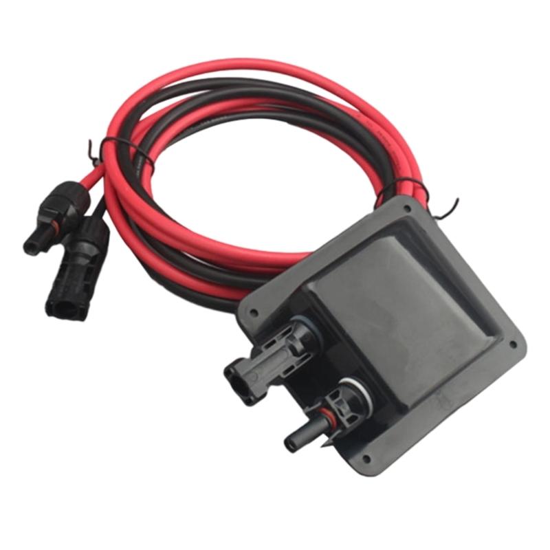 Многоцелевой комплект ввода кабеля солнечной панели включает медный провод, простая установка для кемперов, водонепроницаемые ABS-конструкции 1