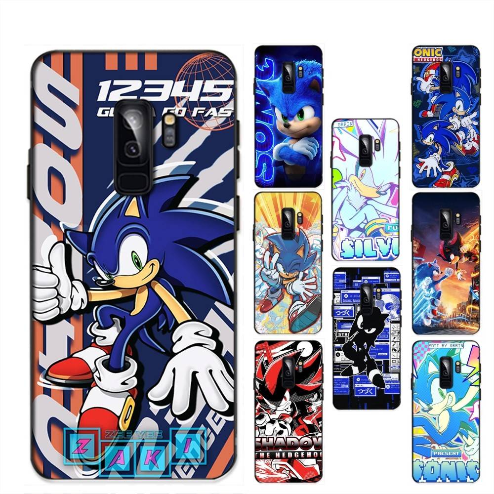 Game Sonic Movie Anime Phone Case For Samsung S 24 Fe 25 Ultra Plus 20 Lite 21 30 22 23 24 22 Ultra 5G Fundas