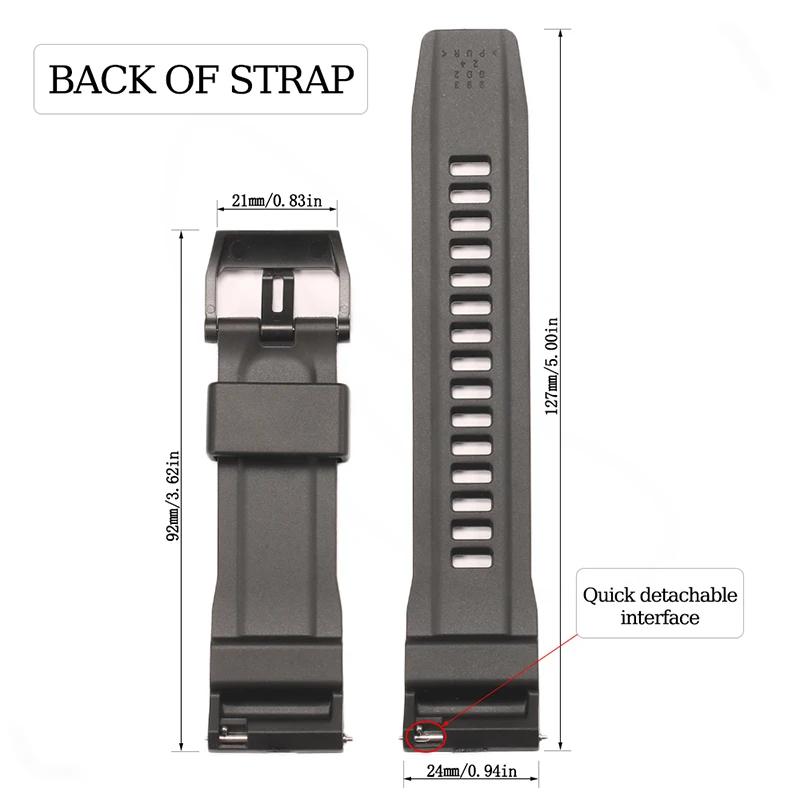 Resin Strap Suitable for Casio GA-2200 GA-2200M GA2200 GA2000 PRW6600 Men's Series Watchband Wrist Watch Accessories