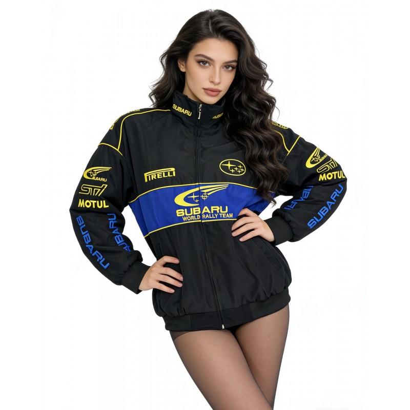F1 Racing Style Embroidered Cotton Jacket Men Women Sportswear