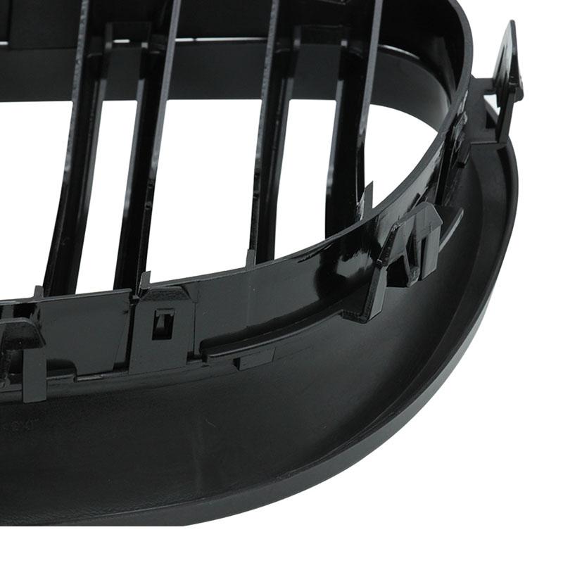 Car Front Kidney Grille Grill For BMW 5 Series F10 F11 F18 520d 530d  540i 2010 2011 2012 2013 2014 2015 2016 Dual Slats