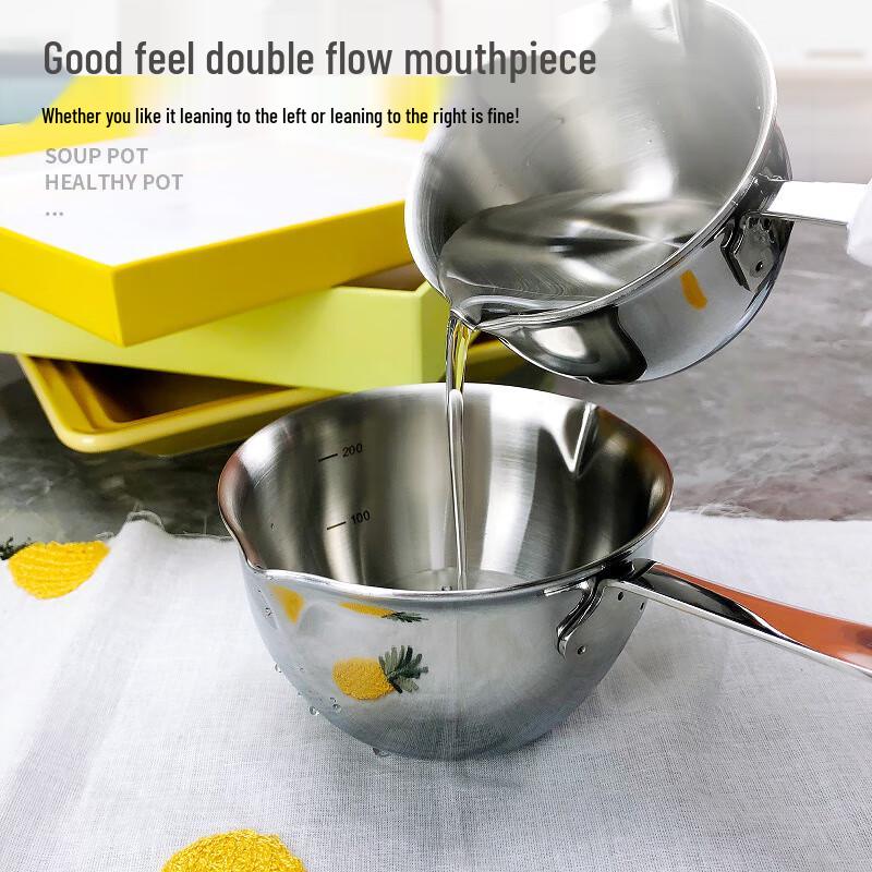 GOWKE 316 Stainless Steel Mini Multi-functional Oil Pot