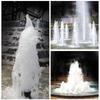 Brass Ice Tower Cedar Fountain Nozzle Durable 1/2" Female 3/4" Male Thread Bubbler Jet Fountain Universal
