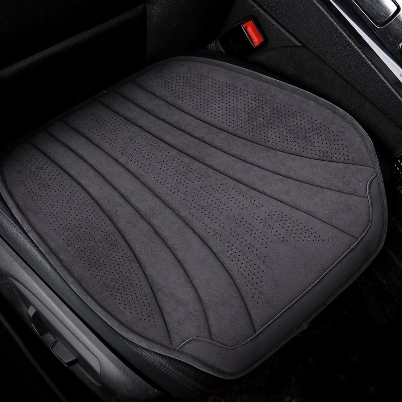 Soft Suede Car Seat Covers Breathable Front/rear Seat Anti-slip Cushions Universal Size Car Interior Seat Protection Accessories