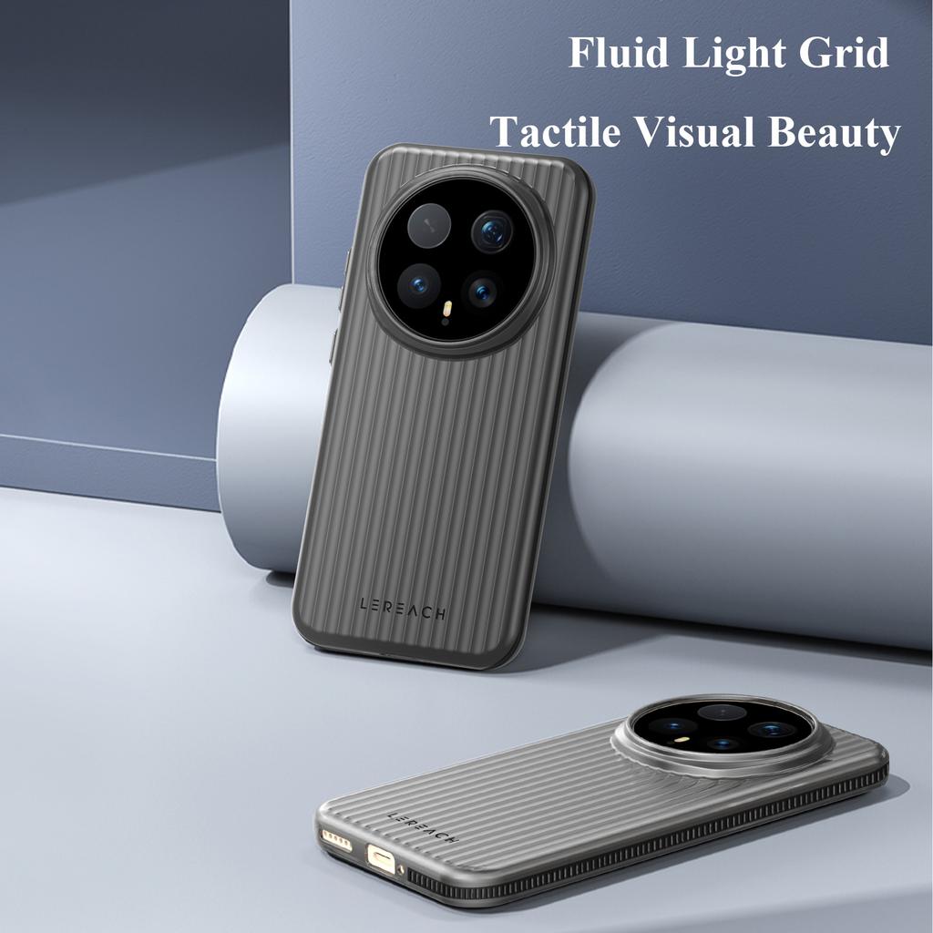 Lereach for Honor Magic 8 Pro Magic 8 Corrugated Matte Phone Case Anti-Slip Slim Fingerprint-Resistant Multi- Options