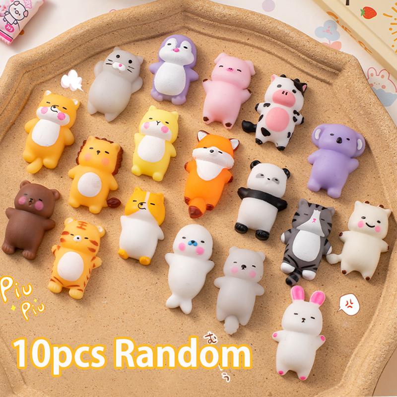 Mochi Squishy Animal de Desenho Animado Brinquedo Tabas Squishy Brinquedos Divertidos Para Crianças Alívio do Estresse Festa de Aperto Lembrancinhas de Festa Presente de Aniversário Sacola de Lembrancinhas