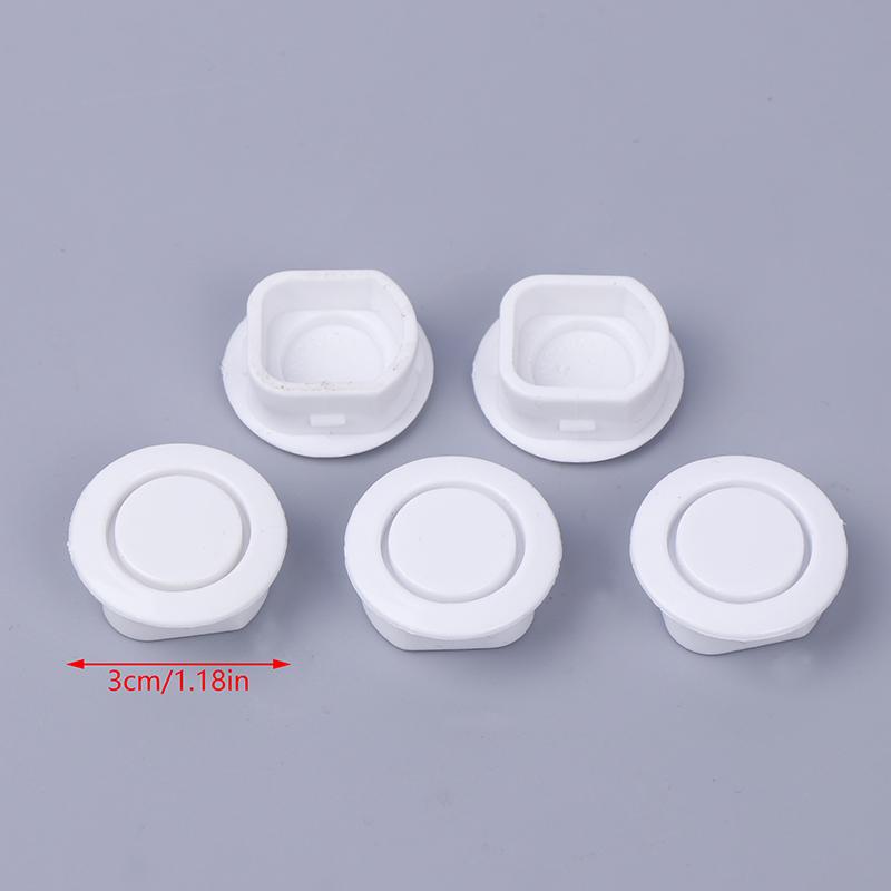 

5 шт. Декоративная крышка для автомобильного радара, подходящая для переднего и заднего бампера, предупреждающего о движении задним ходом, заглушка для зонда радара