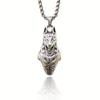 European and American Retro Egyptian Desert God Anubis Trendy Men and Necklace Pendant