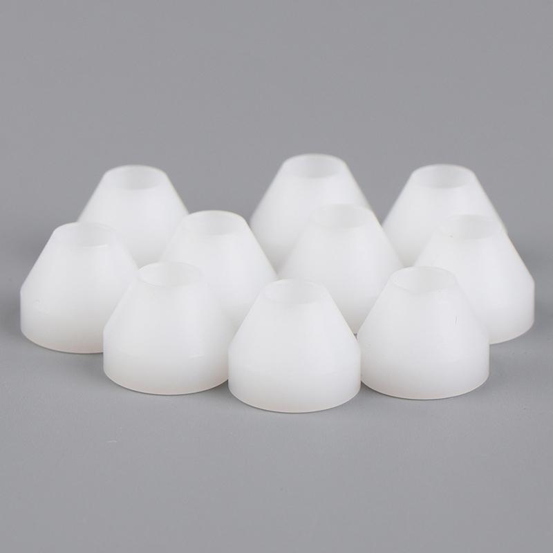 10 Stück Stiftbuchsen, weiße Stiftbuchsen, Antihaft-Stiftbuchsen, synthetische Buchsen