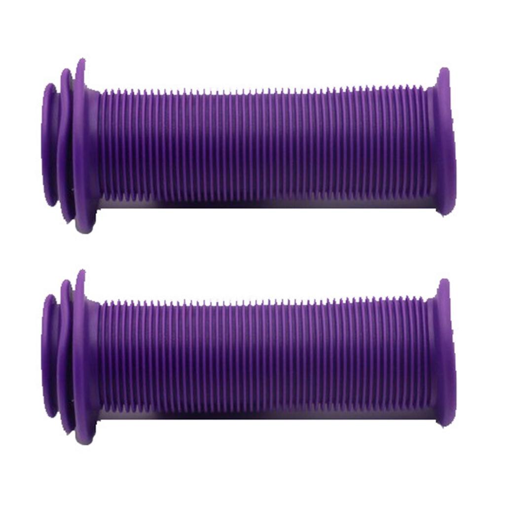 1Pair Childrens Cycling Bike Handlebars Scooter Handle Grips Nonslip Rubber Handlebar Bike Grips for Kids Girls Boys