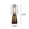 Nordic Modern Glass Table Lamp - Creative, Stylish Lighting for Living Room, Bedroom, Hotel, or Model Room