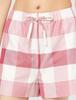 Gelato Pique Checkered Shorts PWFP225264 Pink F Women's