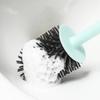 Silicone Toilet Brush Nordic Design Soft Bristle Toilet Brush Bathroom Cleaning Water-Resistant Effortless To Clean