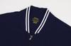 Polo Ralph Lauren Cotton Jersey Track Jacket with Back Size XXL Men's Full-Zip Logo, Navy, (Product Code 01020115)