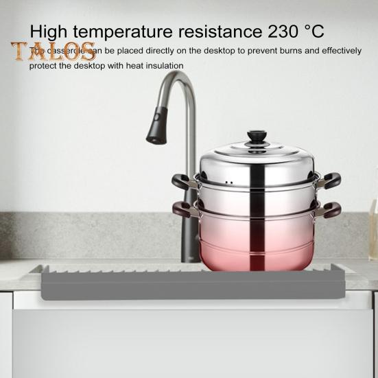 Silicone Sink Edge Protector Splash Guard with Suction Cup Anti-slip Multifunction Countertop Kitchen Bathtub Sink Wash Basin Anti-splash Tray Sink