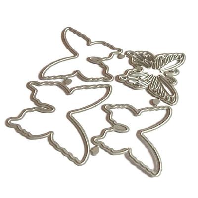 Fustelle Metalliche Carine per Embossing Scrapbooking Stencil Puzzle Festività