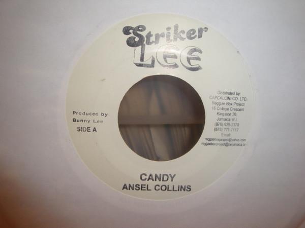 

7inch Record ANSEL COLLINS Candy NONE Striker Lee UK Reggae Ska Dub Used