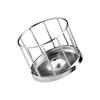 Tortoises Feeder Stainless Steel Dish Water Food Dispenser Feeding Bowl Reptiles Drinking Plate Tray Easy to Clean