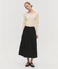 MARIE CLAIRE Cotton Touch A-Line Long Skirt (Mafask02Mbk)