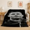 CR7 Capra R-Ronaldo Stella del Calcio Coperta di Flanella Morbida Calda Plaid per Camera da Letto Soggiorno Letto Viaggio Campeggio Picnic Bambino