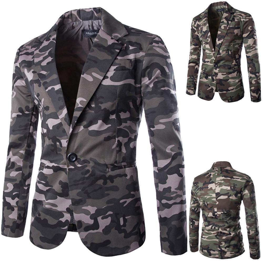 

Fashion Men s Winter Cardigan Camouflage Jacket Long Sleeve Coat Top XXL