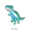 7 Stück Mini-Dinosaurier-Ballons Kleine Cartoon-Tyrannosaurus rex Triceratops Schnelle Raptoren Triceratops Kindergeburtstagsspielzeug Dekoration