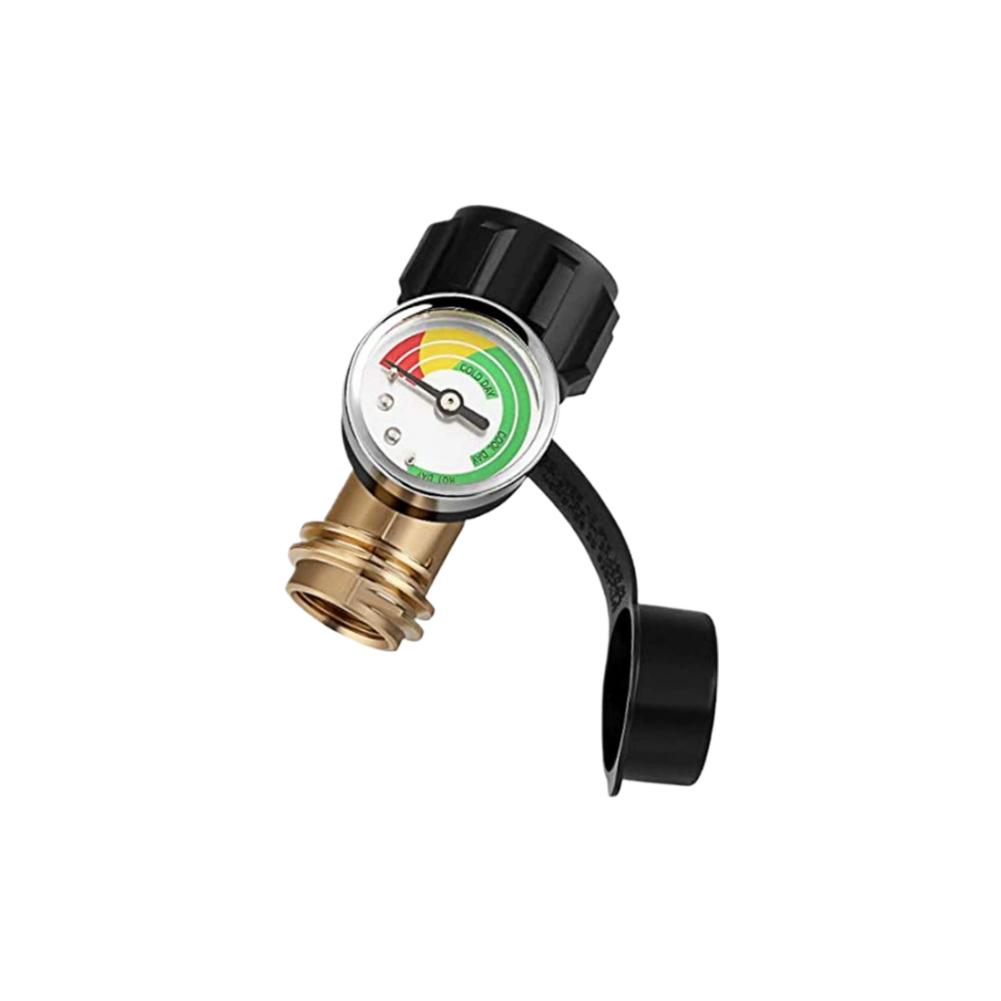 Propane Tank Gauge, Universal Propane Tank Gauge For 5-40 Pound LP Tanks Gas Level Indicator for Grill, Heater, RV Camper, QCC1