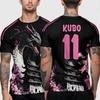 2026 Nuove maglie Giappone n maglie da calcio Asciugatura rapida squadra Abbigliamento stampato in 3D T-shirt sportiva da uomo