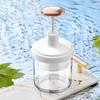 Tragbare Schaumreiniger-Flasche mit manueller Druckpumpe, durchsichtiger Arbeitsplatten-Spender für Reisen, Badezimmer, Fitnessstudio und Wohnheim