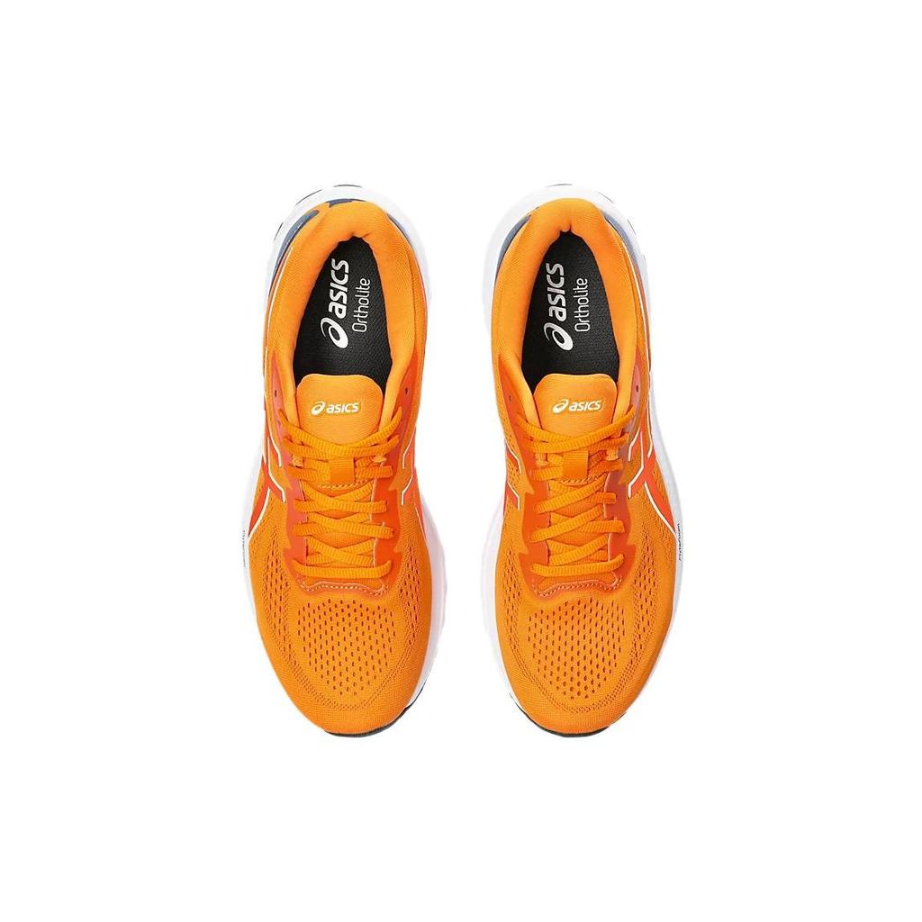 Asics GT-1000 12 Round Toe Lace-Up Cushioning Low-Top Running Shoes Men Sneaker Bright-Orange 1011B631-800