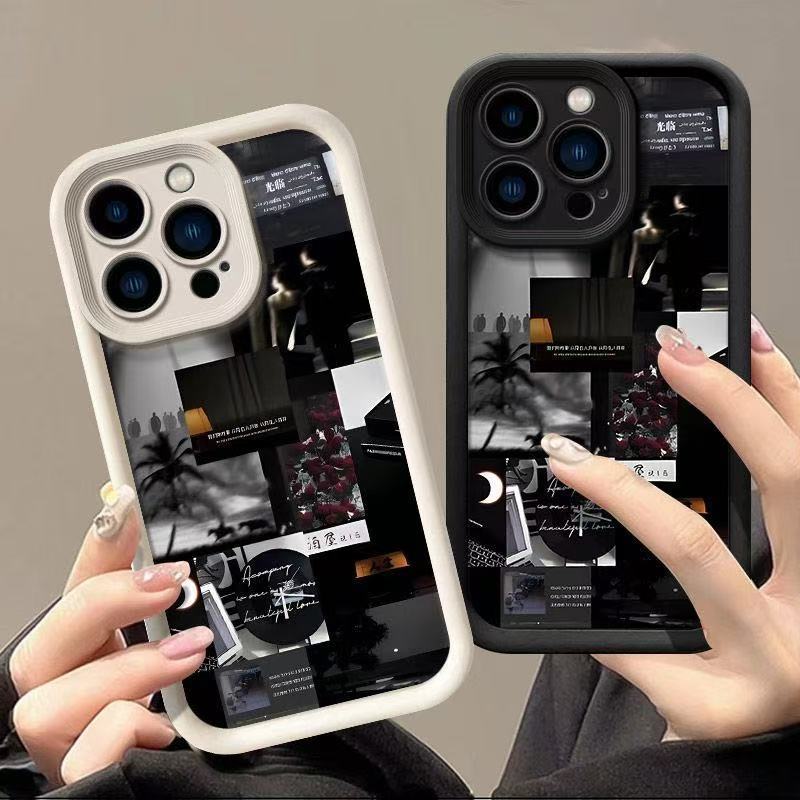 The new model is suitable for iphone16 mobile phone case Apple 15promax/14 anti-drop 13pro12 European and American 11 personality xr